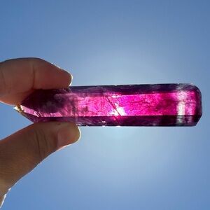 Imperfectly perfect Magenta Flourite Tower